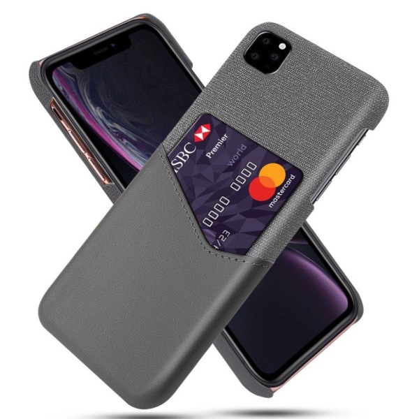 Bofink iPhone 11 Pro Max kortcover - Grå Silver grey