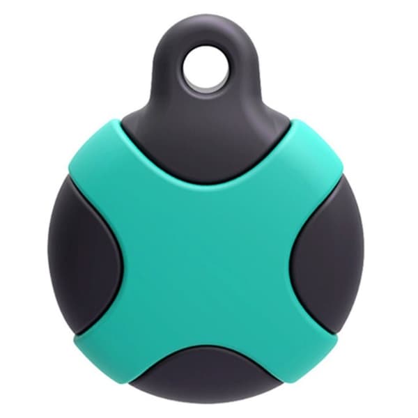 AirTags unike designdeksel i silikon - Svart / Blå Blue