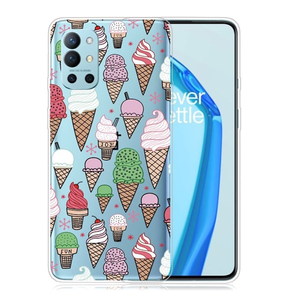 Deco OnePlus 9R Etui - Multiple ice cream Multicolor