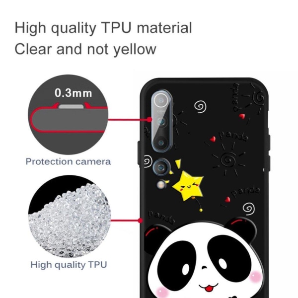 Imagine Xiaomi Mi 10 Pro Cover - Panda Multicolor