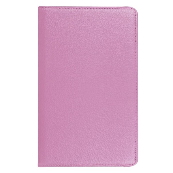 Huawei MediaPad T3 8.0 Etui med 360 grader roterende stand - Lyserød Pink