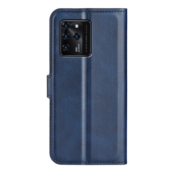 Wallet-style leather case for ZTE Blade V30 - Blue Blue