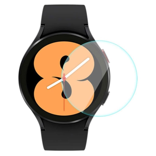 ENKAY Samsung Galaxy Watch 4 Classic (42mm) kaaren reuna karkaistu lasi näytönsuojus Transparent