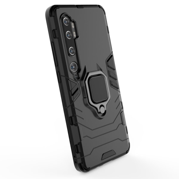 Ring Guard skal - Xiaomi Mi CC9 Pro / Mi Note 10 / Mi Note 10 Pro - Svart Svart