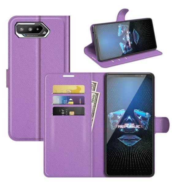 Classic ASUS ROG Phone 5 Flippetui - Lilla Purple