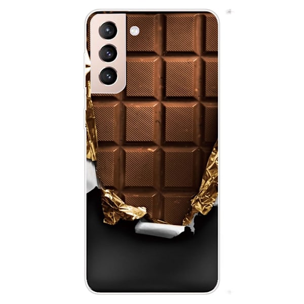 Deco Samsung Galaxy S22 Etui - Chocolates Brown