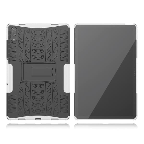 Lenovo Tab P11 Pro hybridveske med dekkdesign - Hvit White