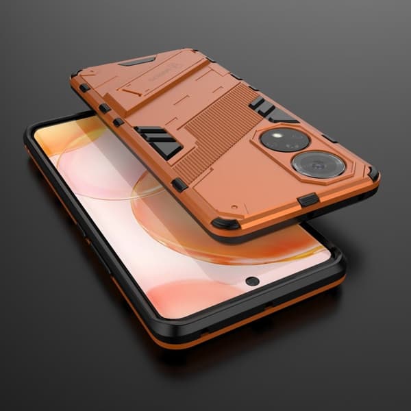Støtsikkert hybriddeksel for Honor 50 - Oransje Orange