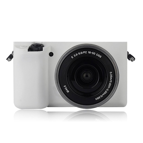 Sony Alpha A6300 ja A6000 tyylikäs kamerakotelo - Valkoinen White