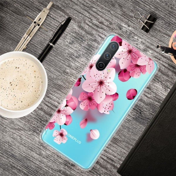 Deco OnePlus Nord CE 5G skal - Persikoblomma Rosa