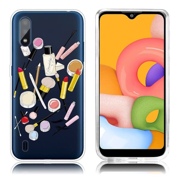 Deco Samsung Galaxy A01 skal - Kosmetika multifärg