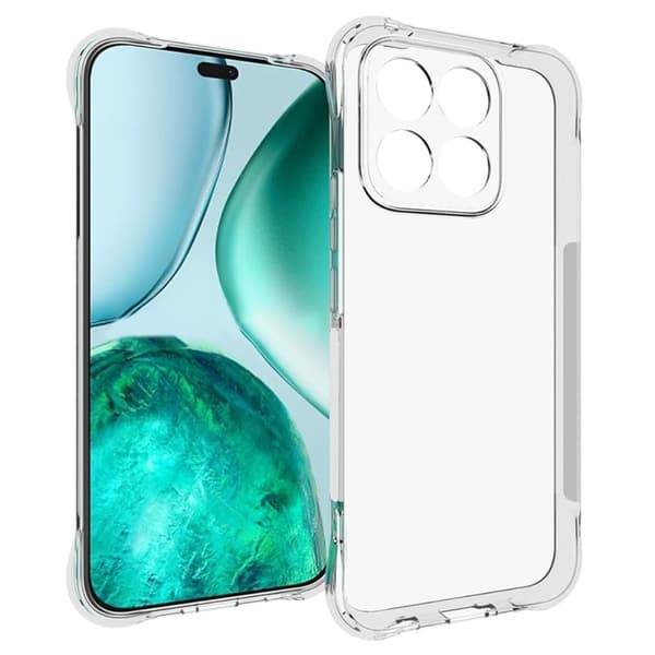 Honor X8c 4G Flexibelt mobilskal Halkfritt Transparent mobilskal Transparent