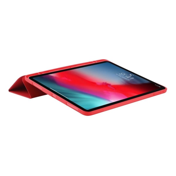 iPad Pro 12.9 (2022) / (2021) / (2020) Skin-touch vegansk lædere Red
