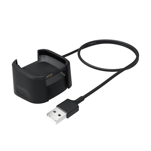 Fitbit Versa USB-latausteline - Musta Black
