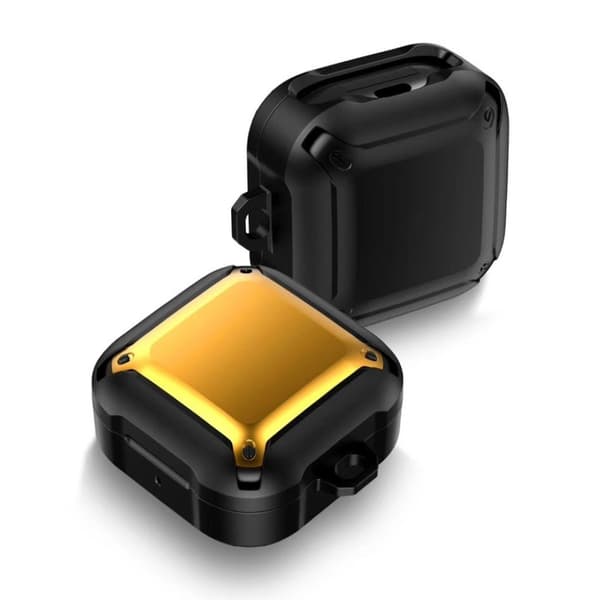 Samsung Buds Live hybrid-etui - Sort / Gul Yellow