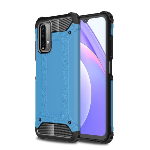 Armour Guard etui - Xiaomi Poco M3 / Redmi Note 9 - blå Blue