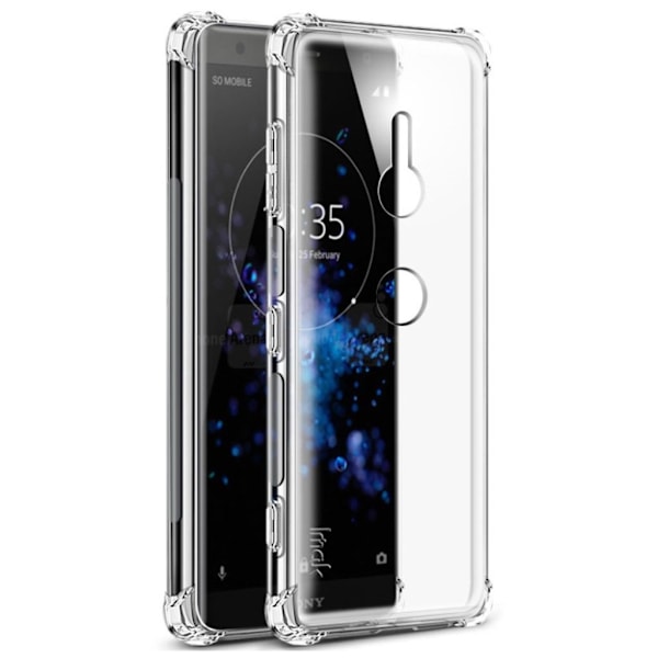 IMAK Sony Xperia XZ3 mobiletui i silikone - Transparent Transparent