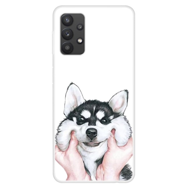 Deco Samsung Galaxy A32 cover - Hvid White