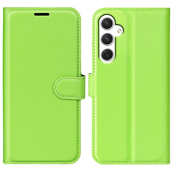 Klassisk Samsung Galaxy S24 flip etui - Grøn Green