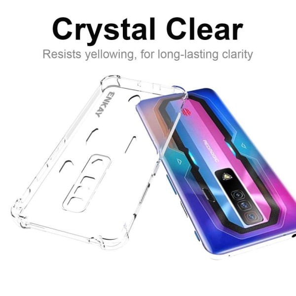ENKAY clear drop-proof case for ZTE nubia Red Magic 7 Transparent