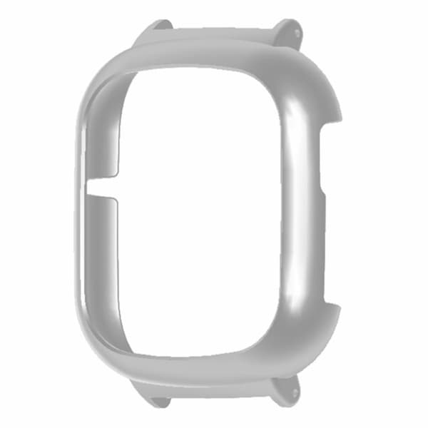 Honor Watch 4 Bumper Frame Case Hard Bumpresistent Watch Cover med 20 mm adapterstik - Sølv Silver grey