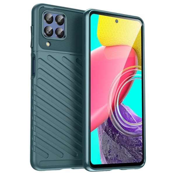 Thunder Samsung Galaxy M53 5G skal - Grön Grön