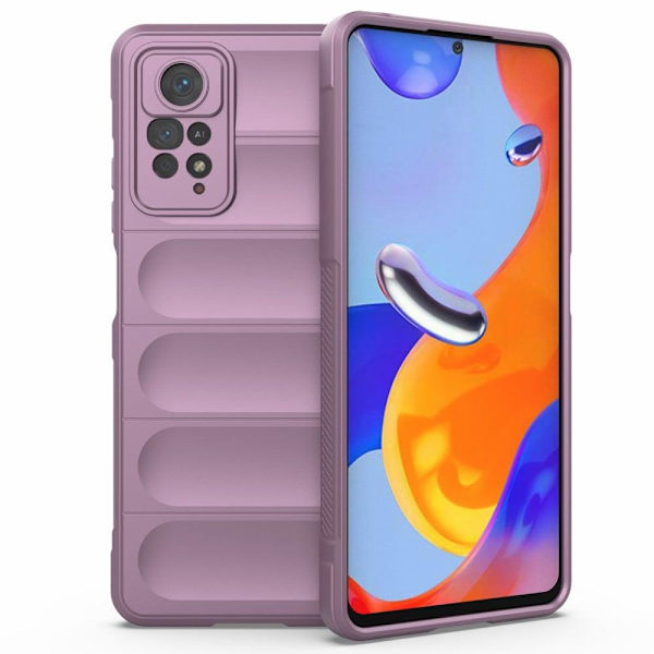 Mjukt greppformat Xiaomi Redmi Note 11 Pro 5G / Xiaomi Redmi Note 11 Pro skal - Lila Lila