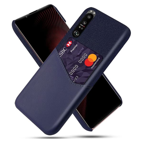 Bofink Sony Xperia 1 III Card Cover - Blå Blue