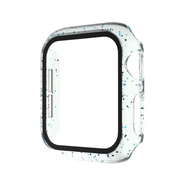 Apple Watch Series 3/2/1 38mm glitterram - Blå Blå