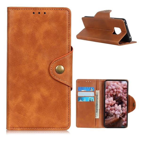 Alpha Motorola Moto G Power (2021) Flip etui - Brun Brown