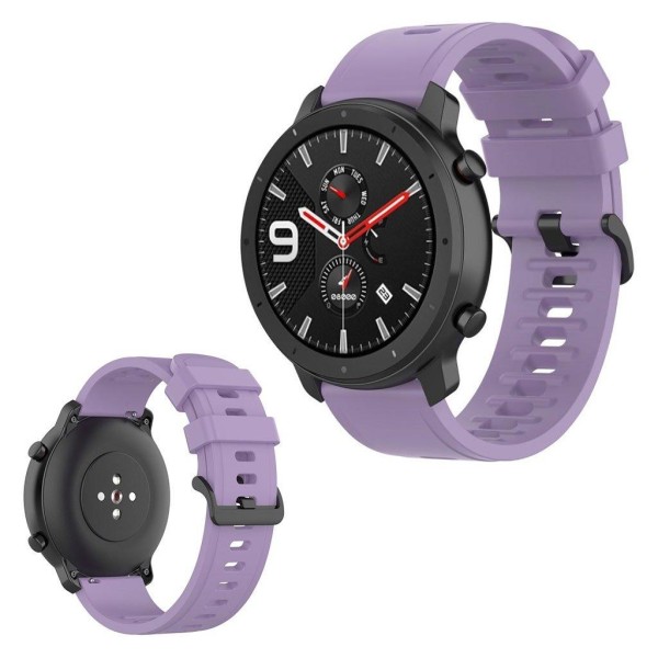 Amazfit GTR 47mm / Pace silikone Urrem - Lyselilla Purple