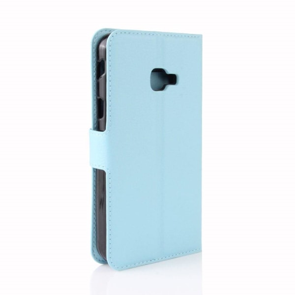Samsung Xcover 4 Enfärgat skinn fodral - Blå Blå