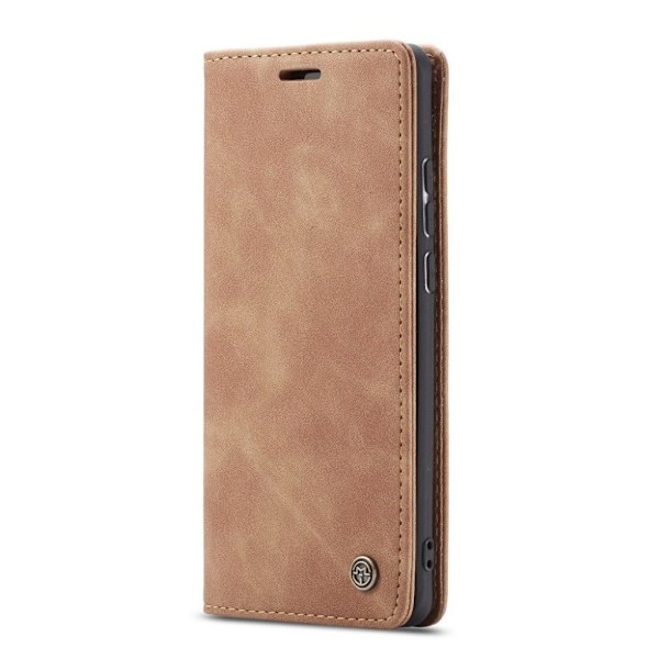 CASEME Huawei P30 Pro retro nahkainen suojakotelo - Vaalean Ruskea Brown