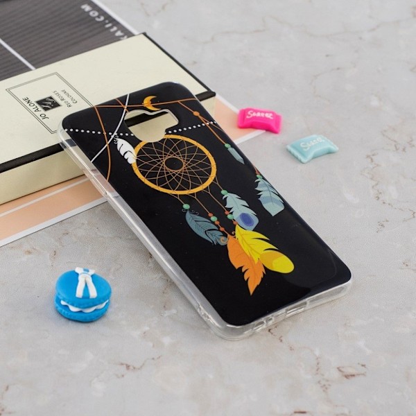 Samsung Galaxy J4 (2018) lysende mønster etui - Drømmefanger Multicolor