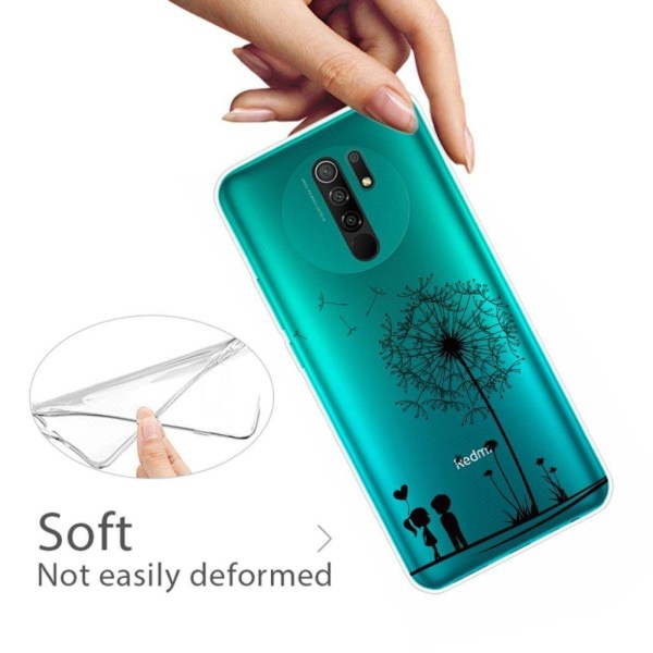 Deco Xiaomi Redmi 9 skal - Pojke Och Flicka Svart