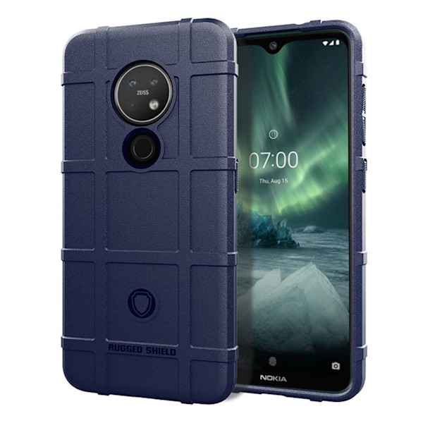 Rugged Shield Nokia 7.2 skal - Blå Blå