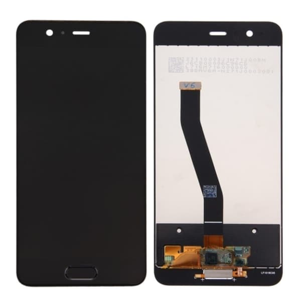 Huawei P10 LCD skjerm laget av hybrid materiale - Svart Black
