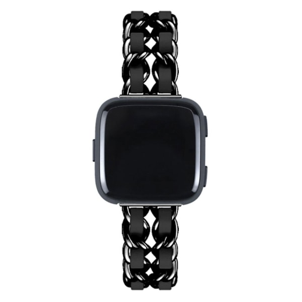 Fitbit Versa 3 hybridi tyylikäs kellonauha - Musta Black