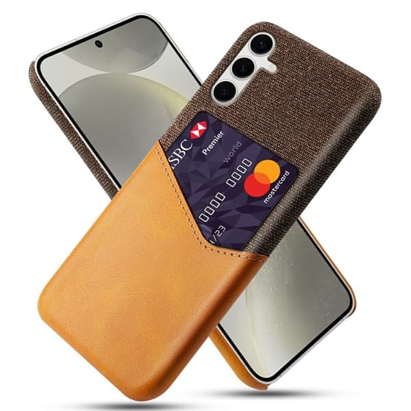 Bofink Samsung Galaxy S25 Plus skal med korthållare - Orange Orange