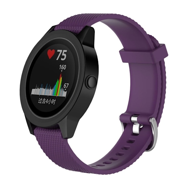 Garmin Vivomove HR Mjukt silikon klockband - Lila Lila