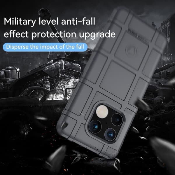 Rugged Shield Etui OnePlus 10 Pro - Grå Silver grey