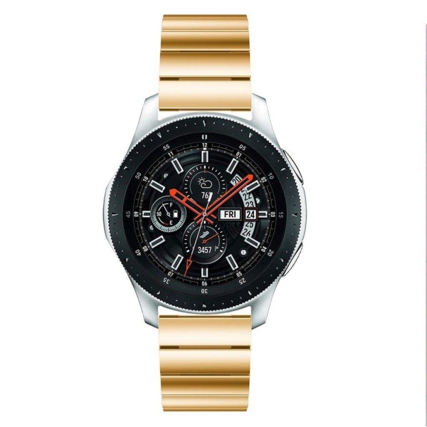 Samsung Galaxy Watch (46mm) erstatnings urrem i stainless stål - Gold
