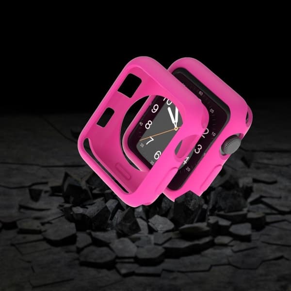 Apple Watch Series 3/2/1 42mm holdbart etui - Rose Pink