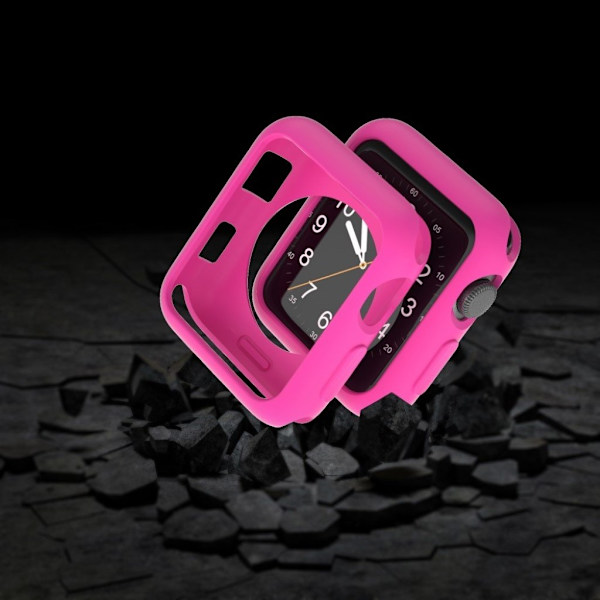 Apple Watch Series 3/2/1 42mm robust case - Rose Pink