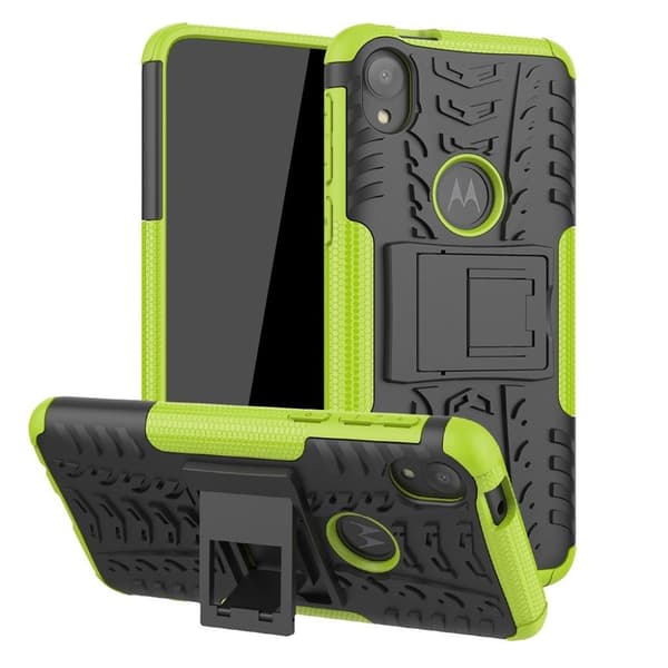 Offroad Motorola Moto E6 deksel - Grønn Green