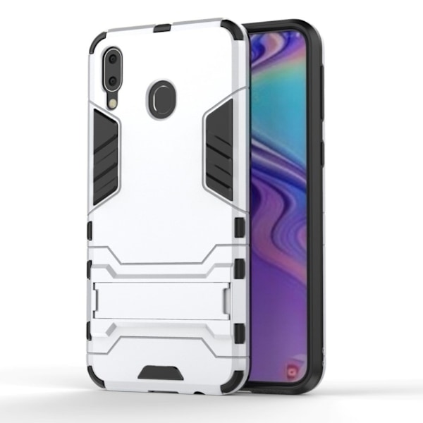 Cool Guard Samsung Galaxy M20 skal - Silver/Grå Silvergrå