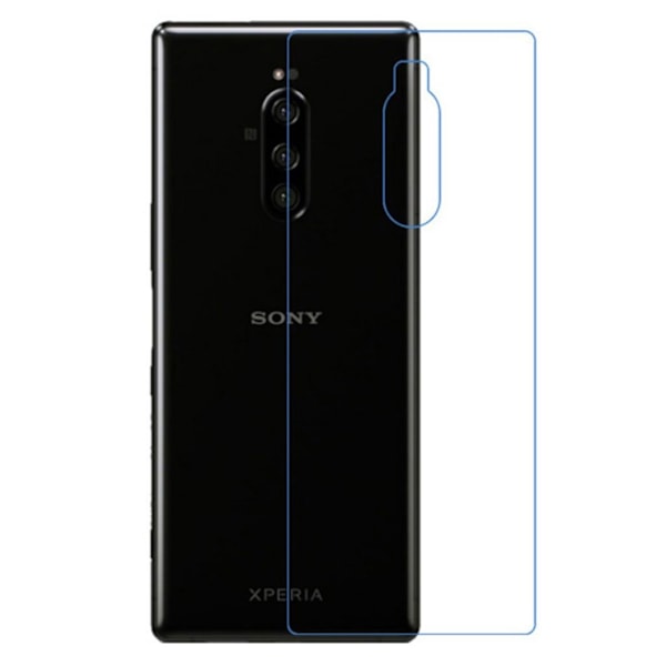 Ultraklar LCD skærmbeskyttelse til Sony Xperia 1 Transparent