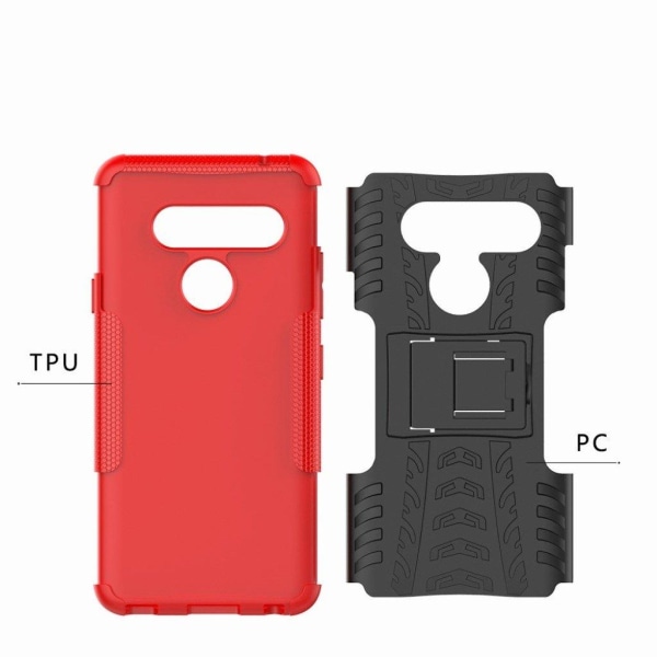 Offroad LG V40 ThinQ kuoret - Punainen Red