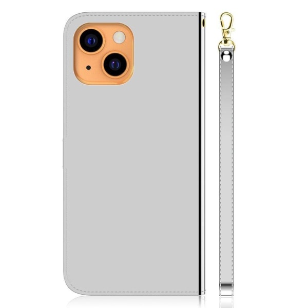 Mirror etui til iPhone 13 Mini - Sølv/Grå Silver grey