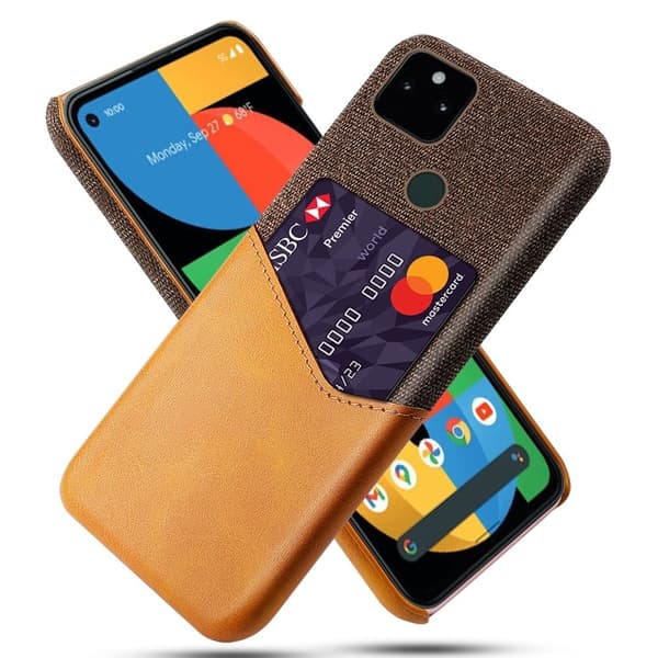 Bofink Google Pixel 5a Kort Cover - Orange Orange